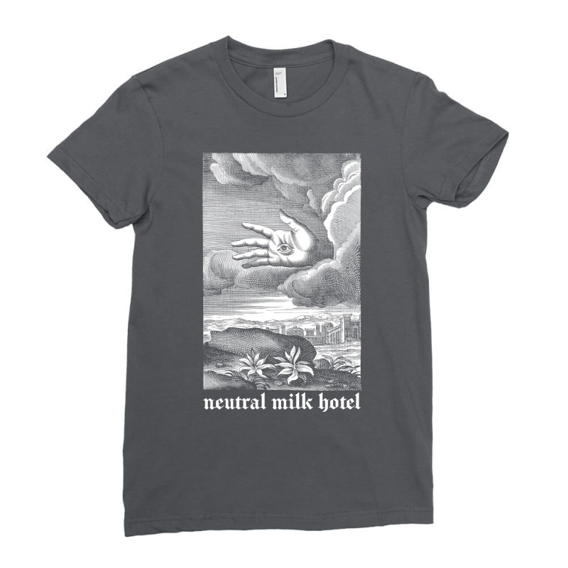 Neutral Milk Hotel      Original Post Punk Fan Design Ladies Fitted T-Shirt by amobeajazevi | Artistshot