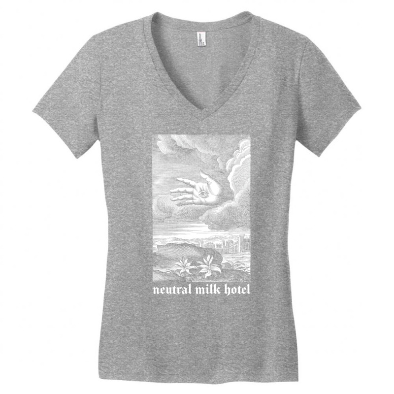 Neutral Milk Hotel      Original Post Punk Fan Design Women's V-Neck T-Shirt by amobeajazevi | Artistshot