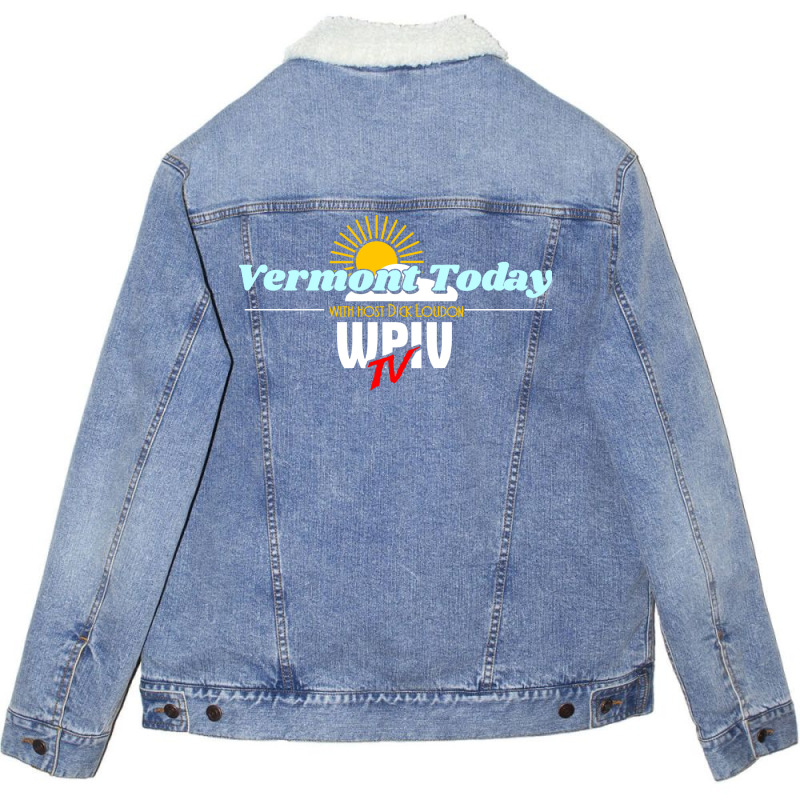 Vermont Today From Newhart Unisex Sherpa-lined Denim Jacket | Artistshot