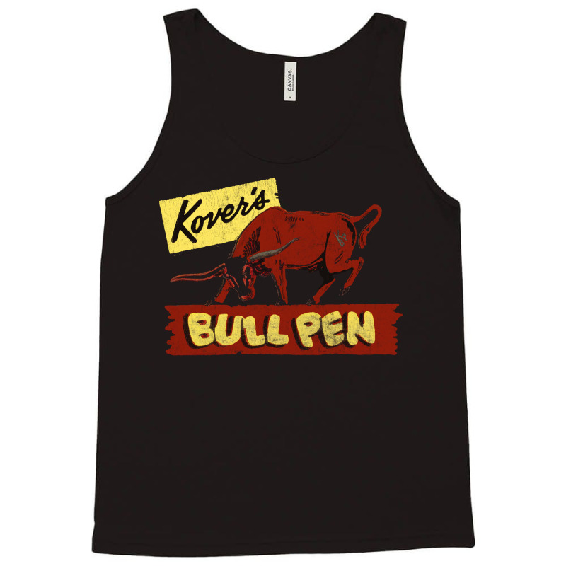 Kover's Bullpen         Retro Mid Century Aesthetic Tank Top | Artistshot