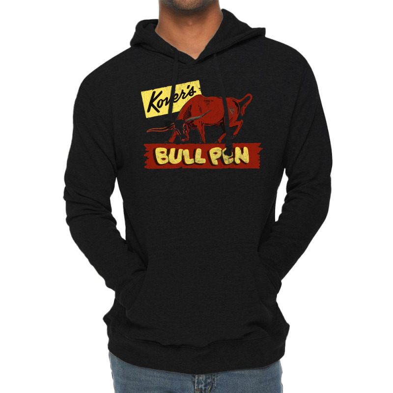 Kover's Bullpen         Retro Mid Century Aesthetic Lightweight Hoodie | Artistshot