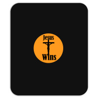 Jesus Wins Mousepad | Artistshot