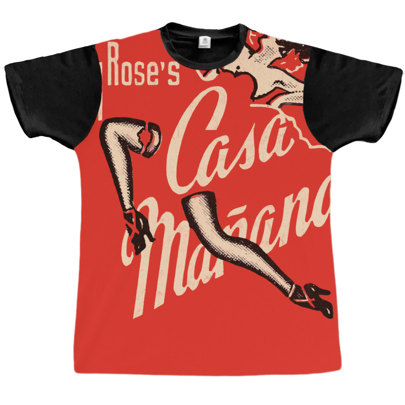 Casa Manana         Retro Mid Century Aesthetic Graphic T-shirt | Artistshot