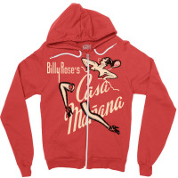 Casa Manana         Retro Mid Century Aesthetic Zipper Hoodie | Artistshot