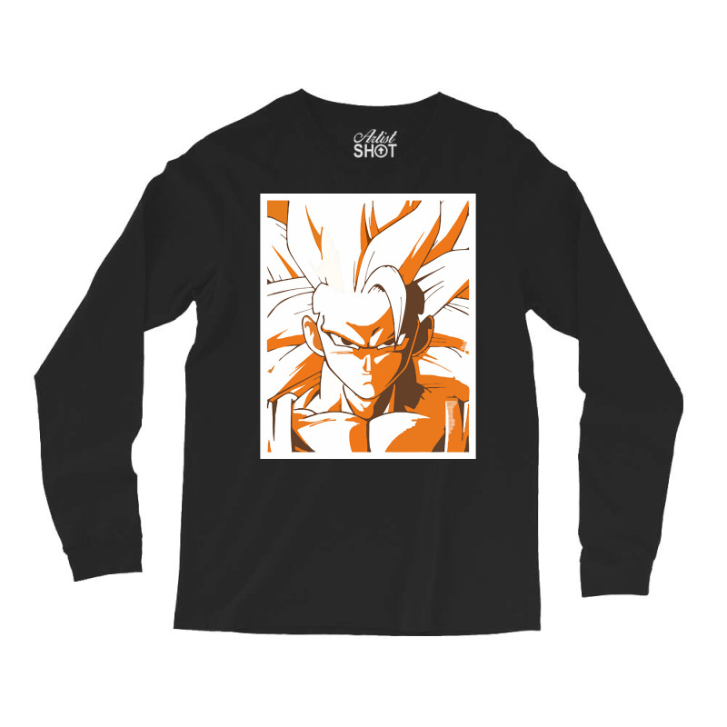 Trending Goku Super Saiyan 3-i0cz1 Long Sleeve Shirts by bummercaught | Artistshot