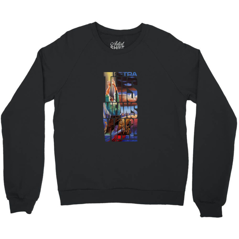 Petra - This Means War Crewneck Sweatshirt | Artistshot