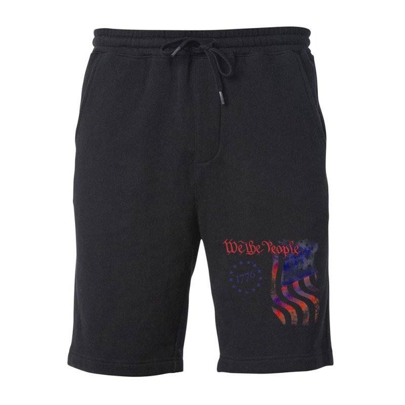 We The People Fleece Short | Artistshot