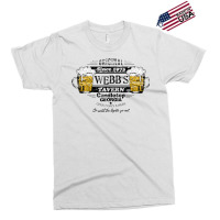 Webb's Tavern, Wood Texture Distressed Exclusive T-shirt | Artistshot