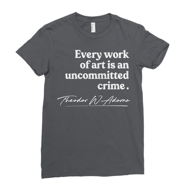 Philosophy Quote Design Ladies Fitted T-Shirt by bozebsimanoh | Artistshot