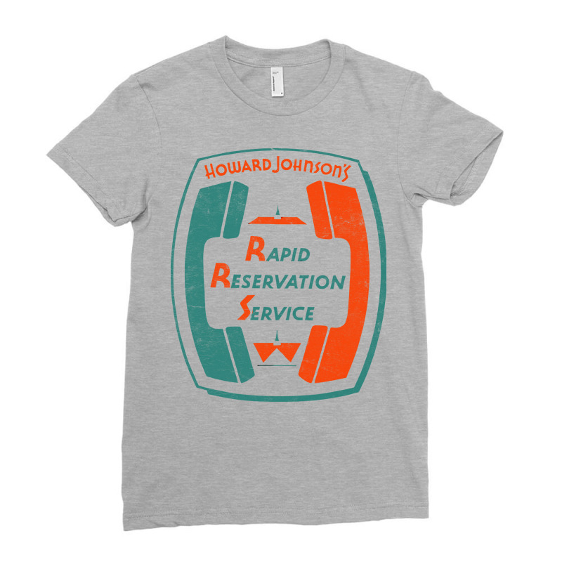 Hojo Rapid Reservation   Vintage Design Ladies Fitted T-Shirt by assawmondayb | Artistshot