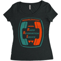 Hojo Rapid Reservation   Vintage Design Women's Triblend Scoop T-shirt | Artistshot