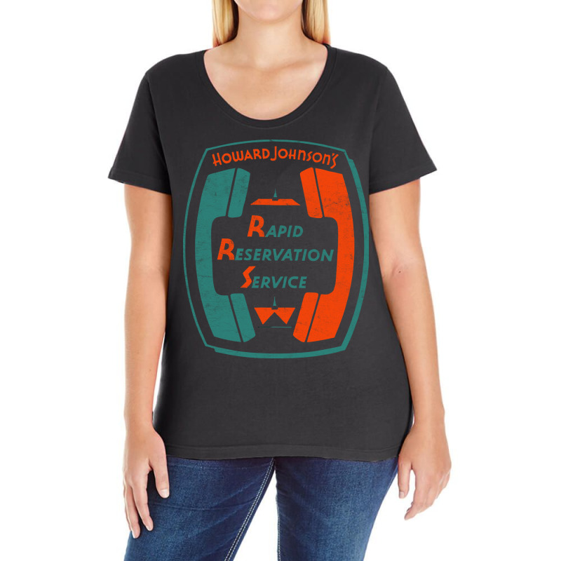 Hojo Rapid Reservation   Vintage Design Ladies Curvy T-Shirt by assawmondayb | Artistshot