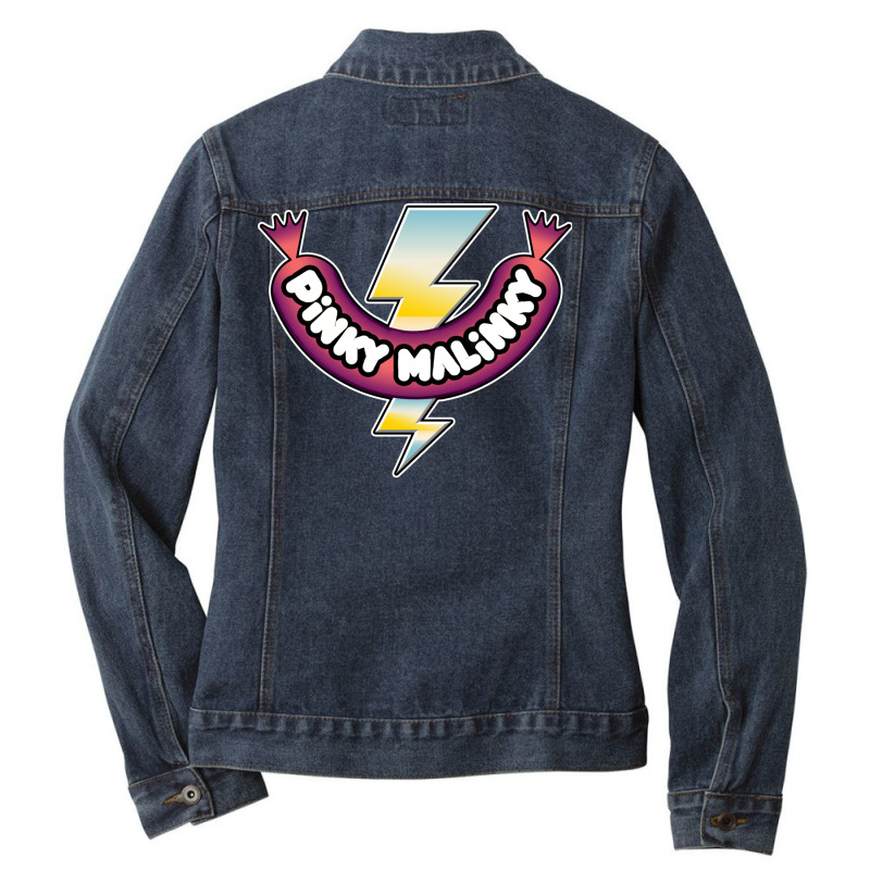 Pinky Malinky Ladies Denim Jacket by bozebsimanoh | Artistshot