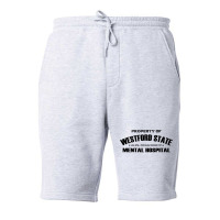 Westford State Mental Hospital Fleece Short | Artistshot