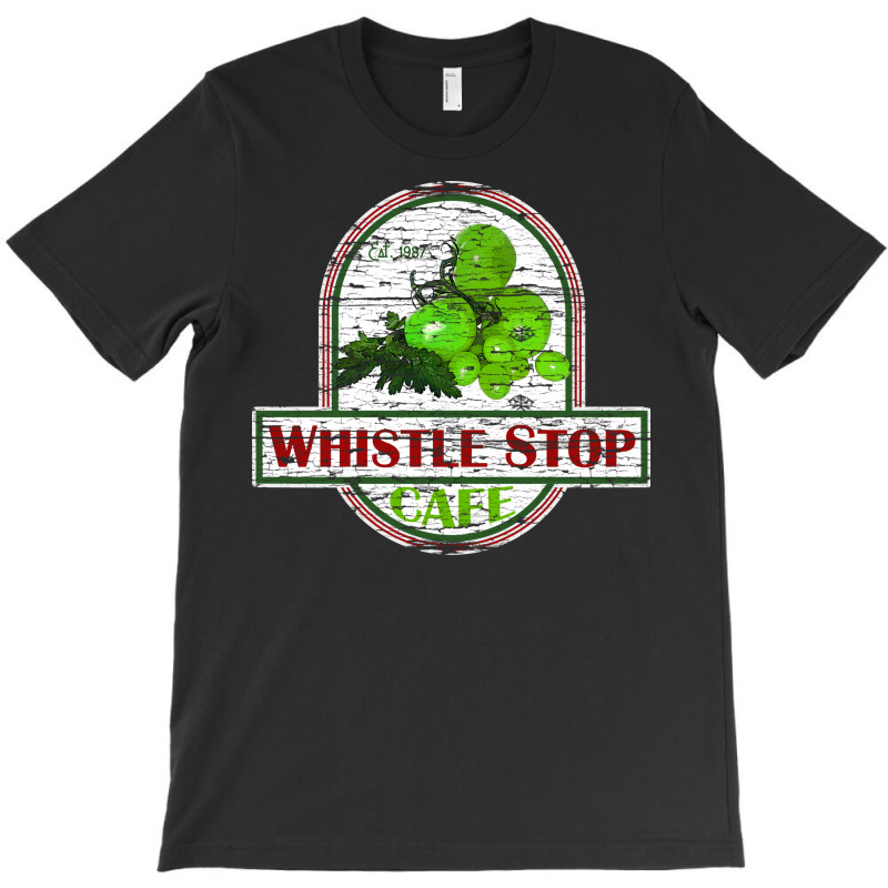 Whistle Stop Cafe, Wood Pattern Distressed T-shirt | Artistshot