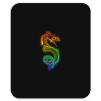 Gold Chinese Dragon With Black 1 Mousepad | Artistshot