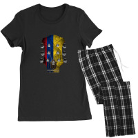 Guitar Headstock Colombia Women's Pajamas Set | Artistshot