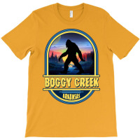 Boggy Creek, Arkansas Travel Badge T-shirt | Artistshot