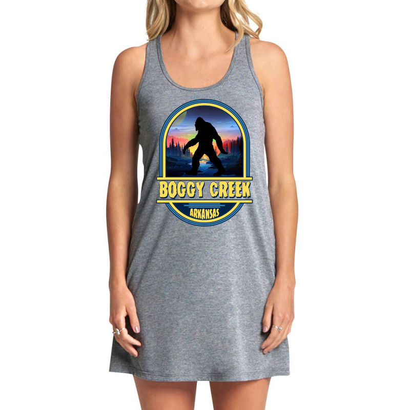 Boggy Creek, Arkansas Travel Badge Tank Dress by nustadtulif | Artistshot