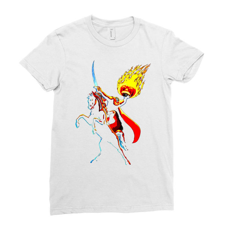 The Headless Horseman Of Sleepy Hollow Ladies Fitted T-Shirt by mfenguasnieq | Artistshot