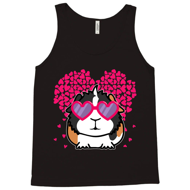 Valentines Gift Hearts Guinea Pig Valentine Day Tank Top by Siem90 | Artistshot