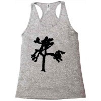 Suitable-u-2-joshua-tree-worn Racerback Tank | Artistshot