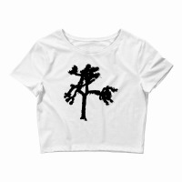 Suitable-u-2-joshua-tree-worn Crop Top | Artistshot