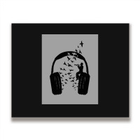 Headphone  Trumpet 1 Metal Print Horizontal | Artistshot