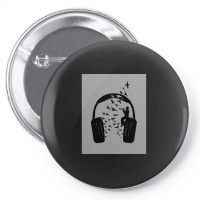 Headphone  Trumpet 1 Pin-back Button | Artistshot