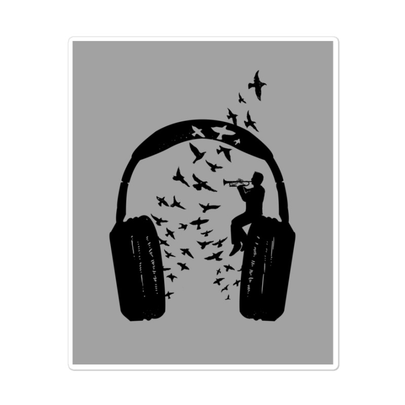 Headphone  Trumpet 1 Sticker | Artistshot