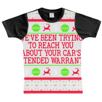 Ugly Christmas Sweater Car's Extended Warranty Meme Graphic Long Sleev Graphic Youth T-shirt | Artistshot