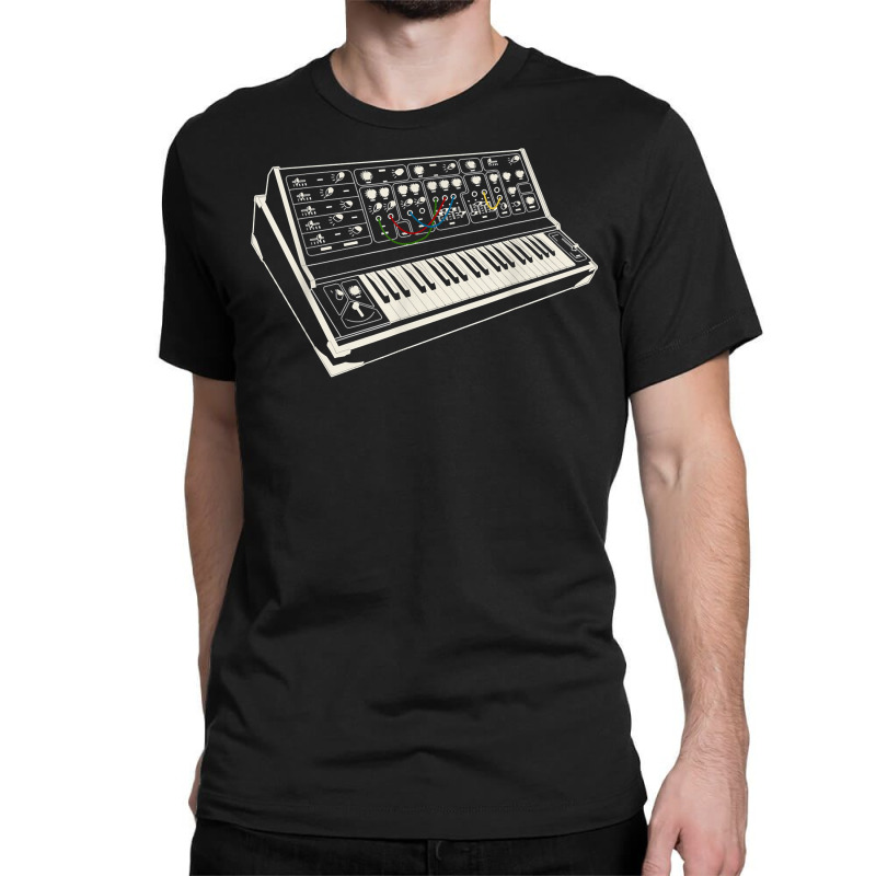 Modular Synthesizer Analog Techno Retro Electronic Music T Shirt Classic T-shirt | Artistshot