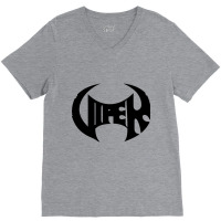 Suitable-viper-projeto-sp-metal-worn V-neck Tee | Artistshot