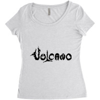 Suitable-vulcano-bloody-vengeance-worn Women's Triblend Scoop T-shirt | Artistshot