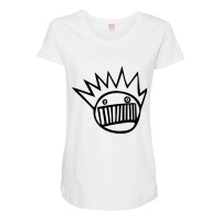 Suitable-ween-boognish-worn Maternity Scoop Neck T-shirt | Artistshot