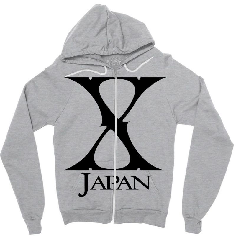 Suitable-x-japan-art-of-life-worn Zipper Hoodie by jolera | Artistshot