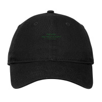 Into The Wild Happiness Quote Adjustable Cap | Artistshot