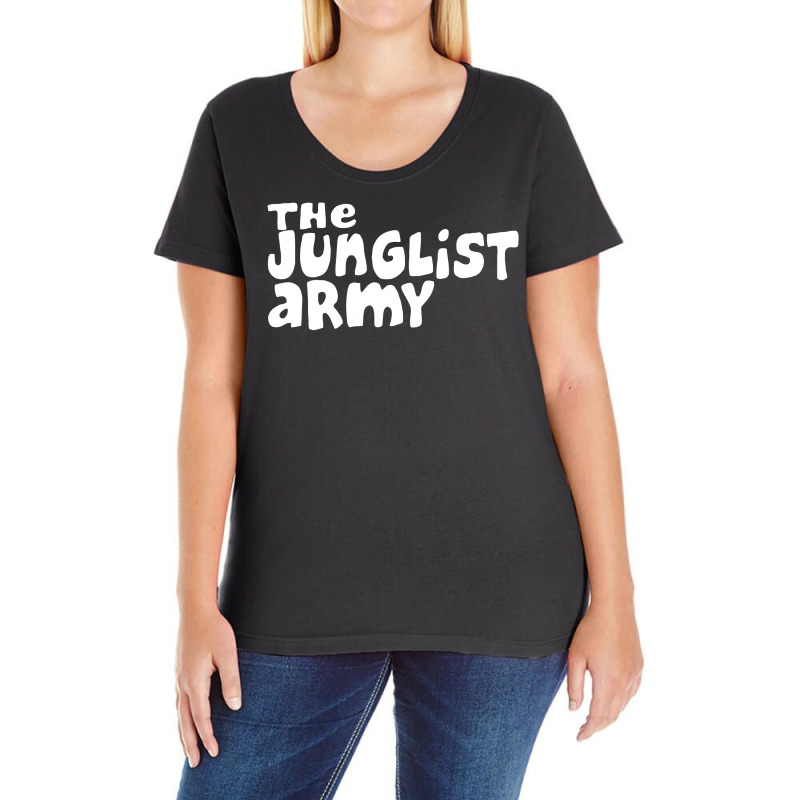 Junglist Army Ladies Curvy T-Shirt by dinugraha | Artistshot