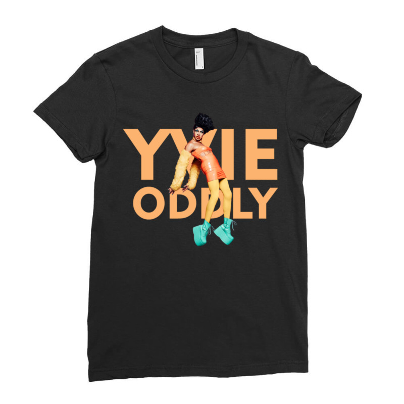 Incredible Yvie Oddly Design Ladies Fitted T-Shirt by CathyCooney | Artistshot