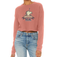 Unicorn Believe Cropped Sweater | Artistshot