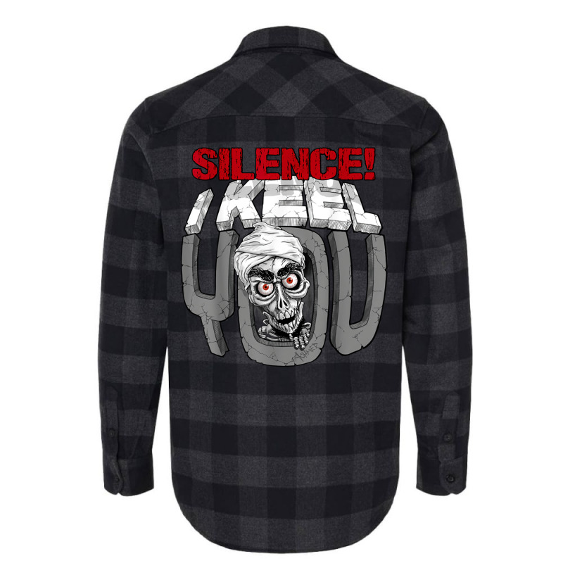 Silence! Je Te Keel Minéral Flannel Shirt | Artistshot