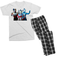 Ultraman Taiga Tri Squad Men's T-shirt Pajama Set | Artistshot