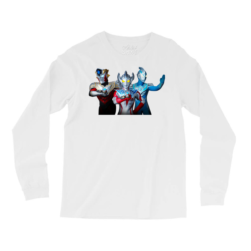 Ultraman Taiga Tri Squad Long Sleeve Shirts | Artistshot