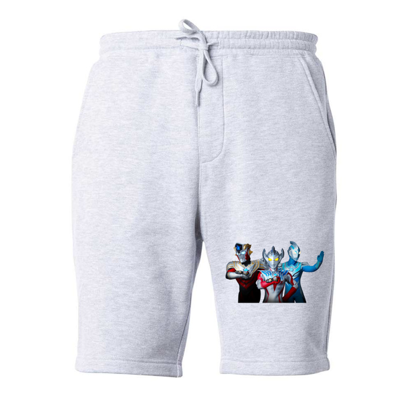 Ultraman Taiga Tri Squad Fleece Short | Artistshot