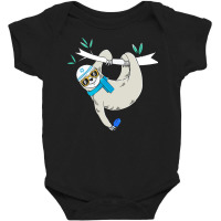 Funny Gift For Sloth Lovers T  Shirt Chanukah Shirt For Mens Womens La Baby Bodysuit | Artistshot