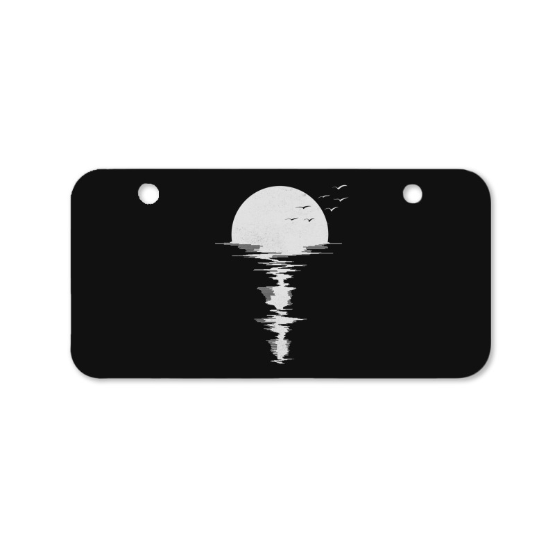 Moon Song Bicycle License Plate | Artistshot