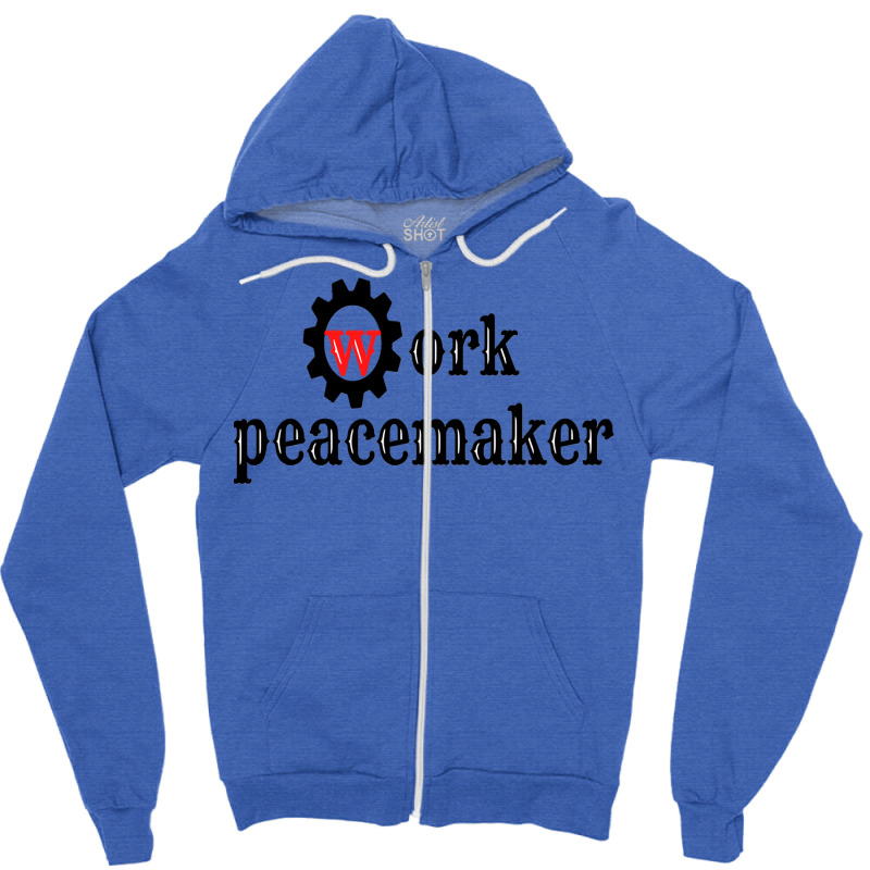 Mens My Favorite Peacemaker Work Zipper Hoodie | Artistshot