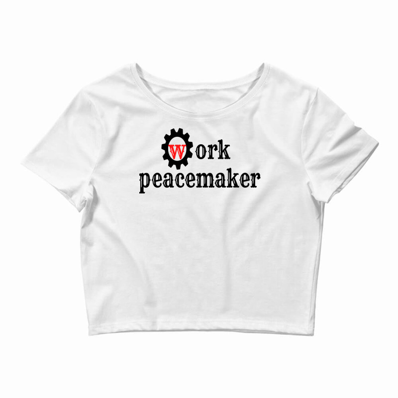 Mens My Favorite Peacemaker Work Crop Top | Artistshot