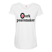 Mens My Favorite Peacemaker Work Maternity Scoop Neck T-shirt | Artistshot