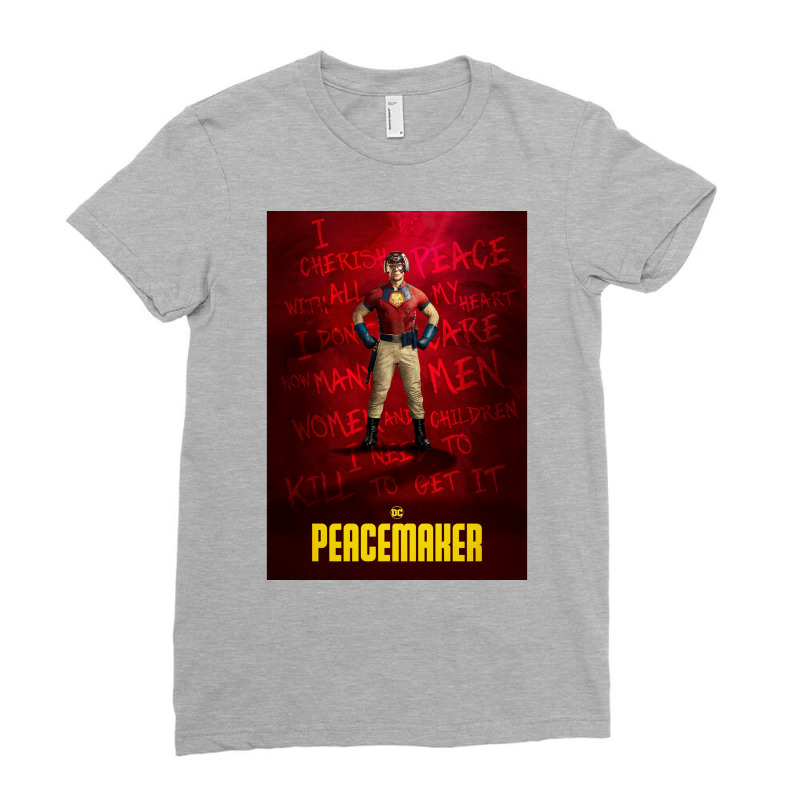 Amazing Peacemaker Graphic Ladies Fitted T-shirt | Artistshot